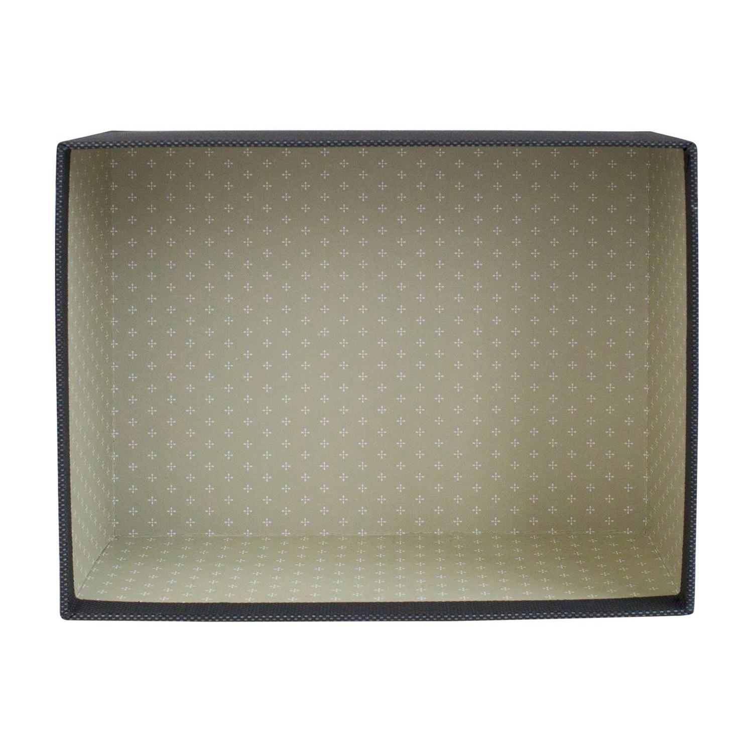 Emartbuy Rigid Gift Box with Ribbon, Rectangular Quality
